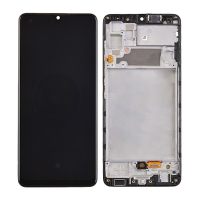  OLED Screen Digitizer Assembly with Frame for Samsung Galaxy A32 4G (2021) A325 (Premium) - Black